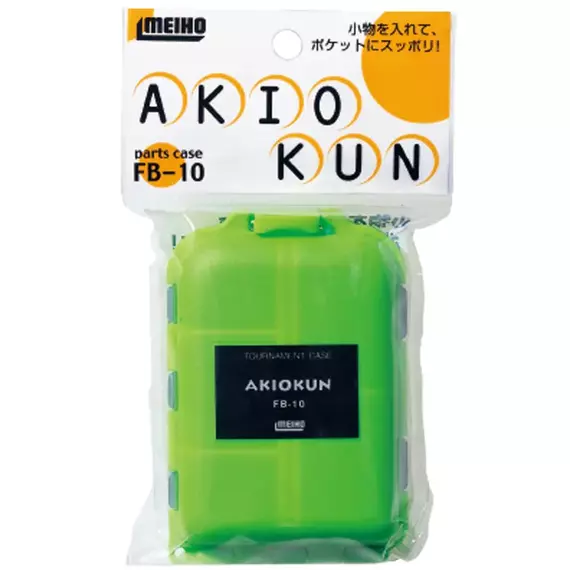 Коробка Meiho Fb-10 Akiokun 97x65x30mm к:green, фото , изображение 3